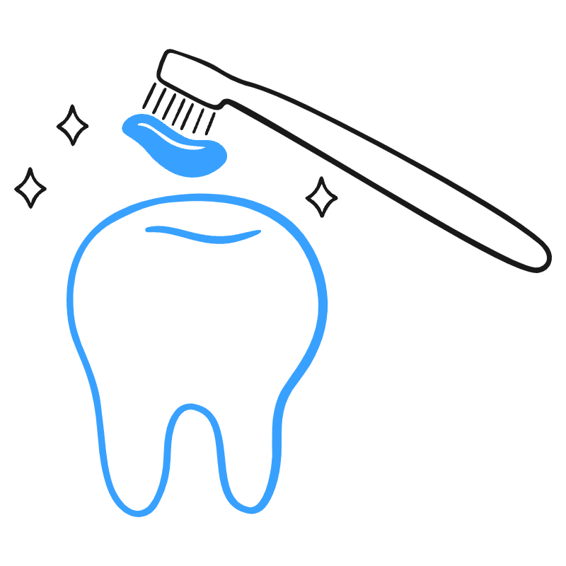 Teeth Illustration from Brooklyn Set