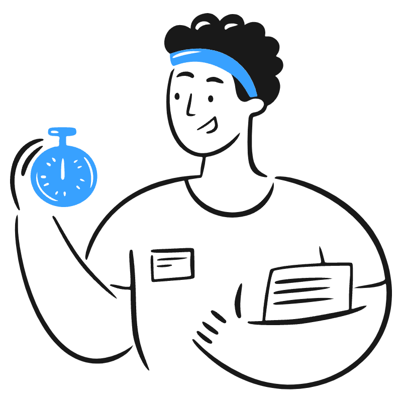 Trainer Illustration from Brooklyn Set