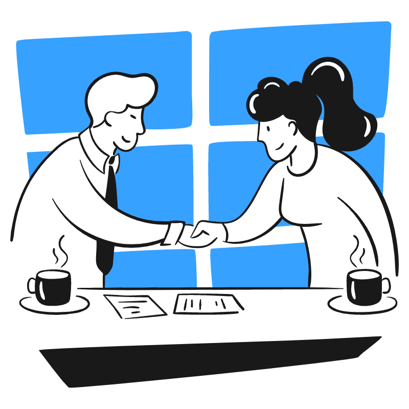 Business Deal 3 Illustration from Brooklyn Set