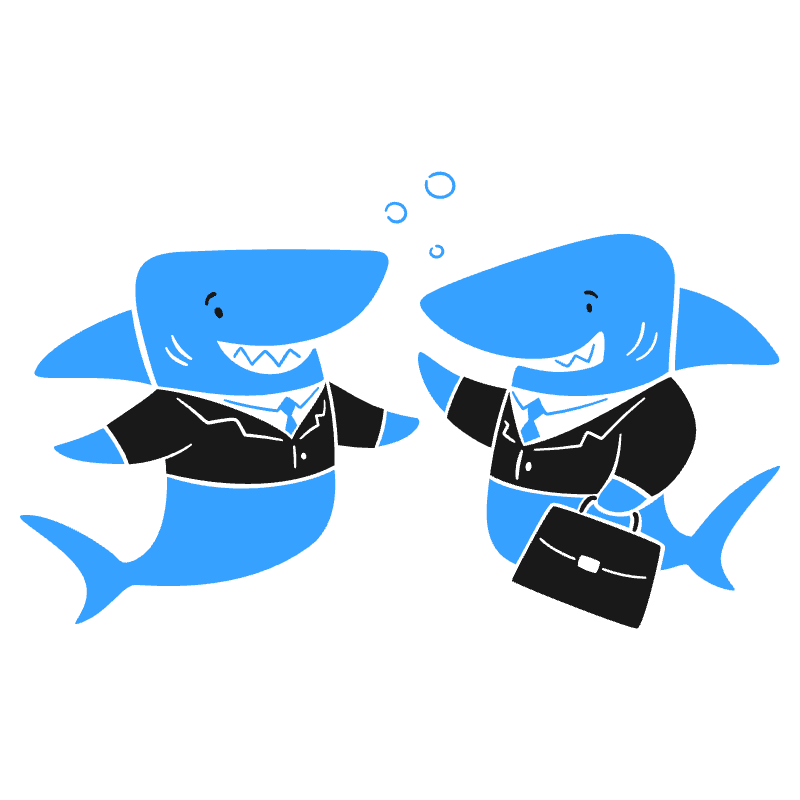 Business Sharks 1 Illustration from Brooklyn Set