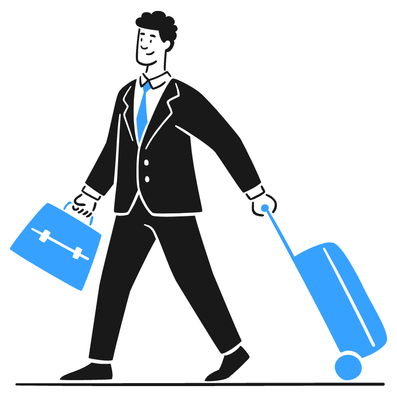 Business Trip 2 Illustration from Brooklyn Set