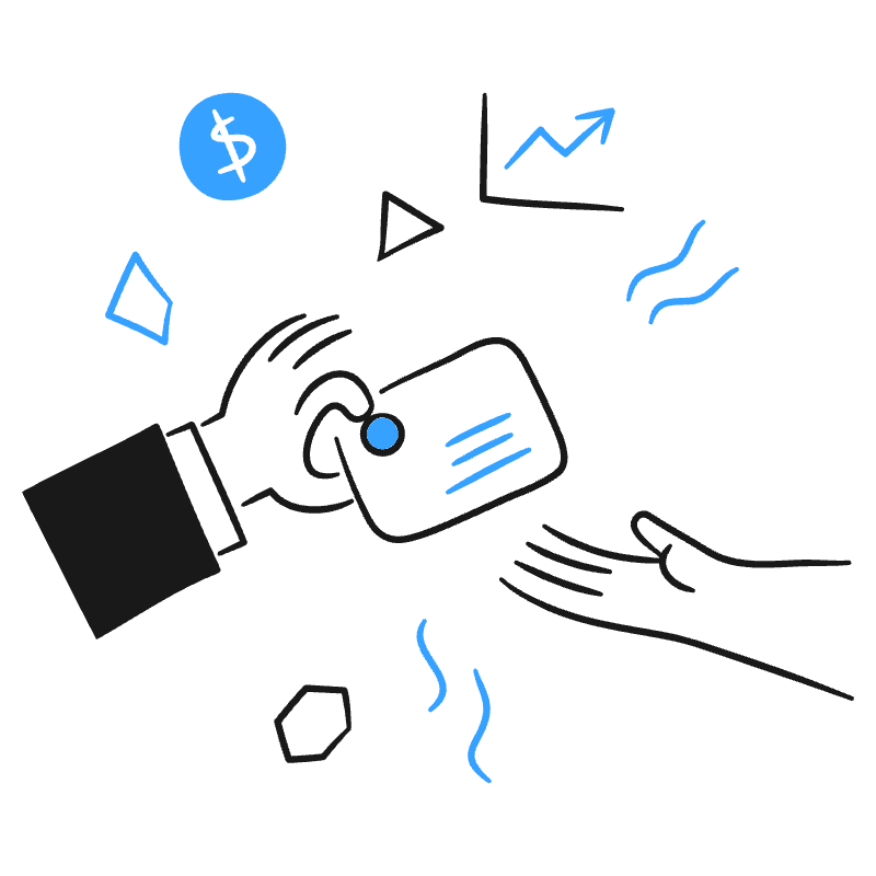 Businessman Card 2 Illustration from Brooklyn Set