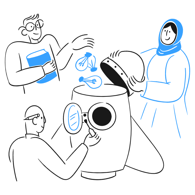 Startup 1 Illustration from Brooklyn Set