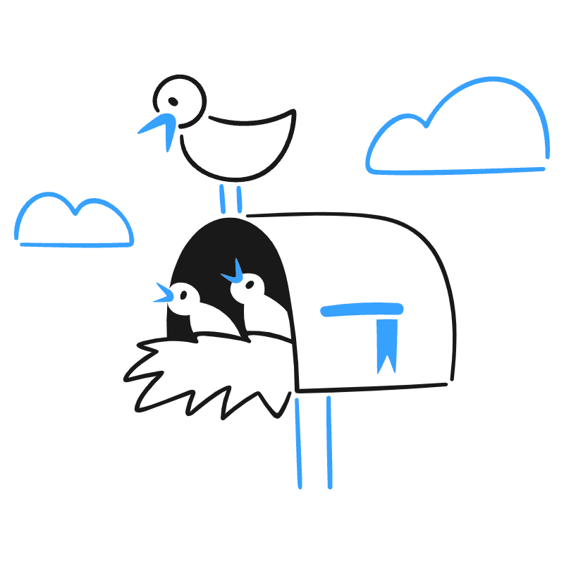 No Email 1 Illustration from Brooklyn Set