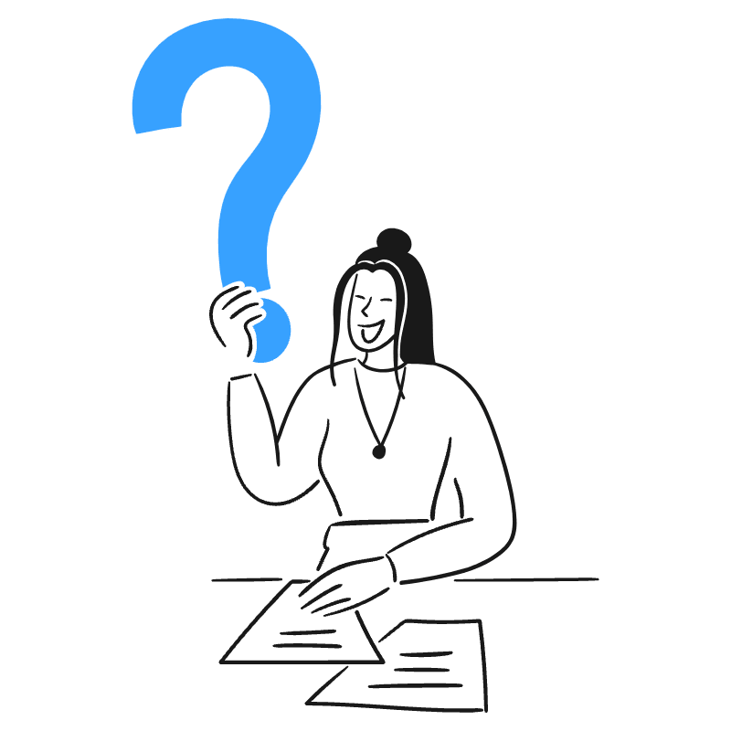 Asking Question 1 Illustration from Brooklyn Set