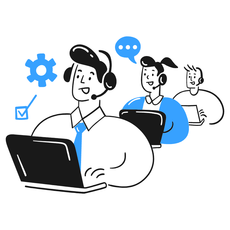 Support Team 3 Illustration from Brooklyn Set