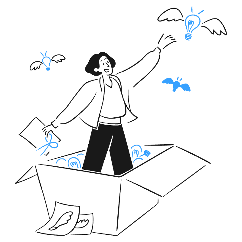 Design Thinking 1 Illustration from Brooklyn Set