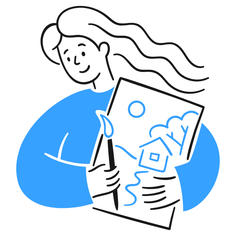 Illustrator Drawing 1 Illustration from Brooklyn Set