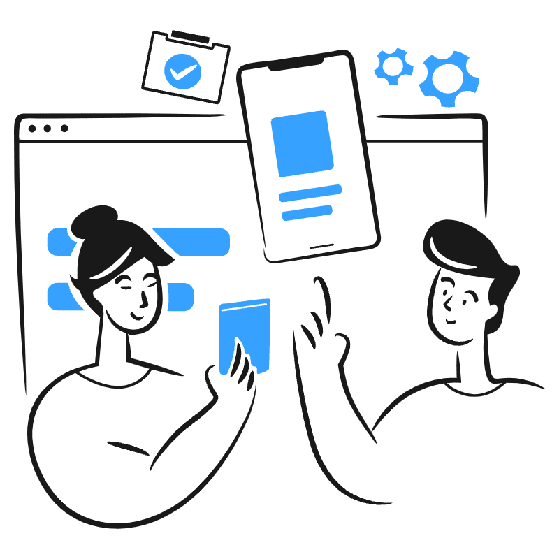 Coding A Website 2 Illustration from Brooklyn Set