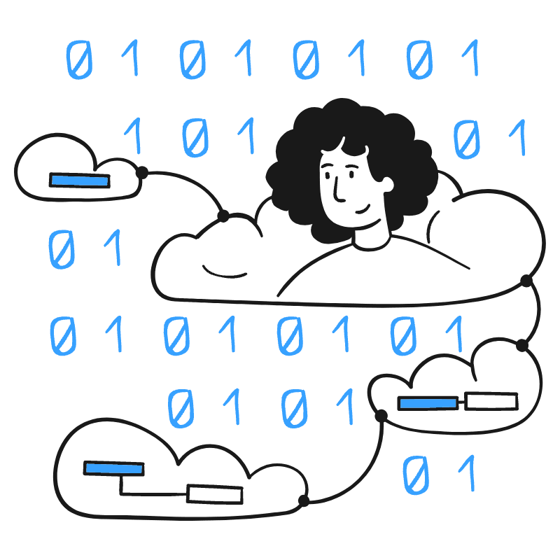 Data Cloud 1 Illustration from Brooklyn Set