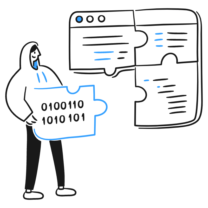 Modular Coding 2 Illustration from Brooklyn Set