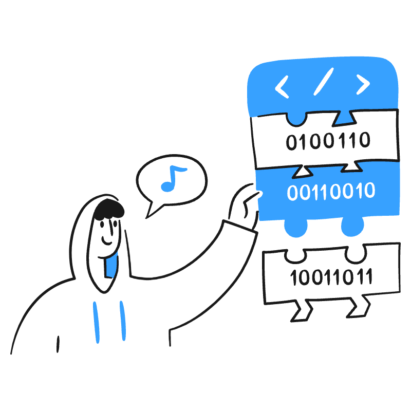 Modular Coding 3 Illustration from Brooklyn Set