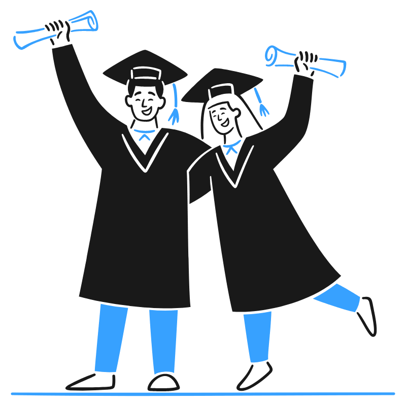 Graduation 2 Illustration from Brooklyn Set