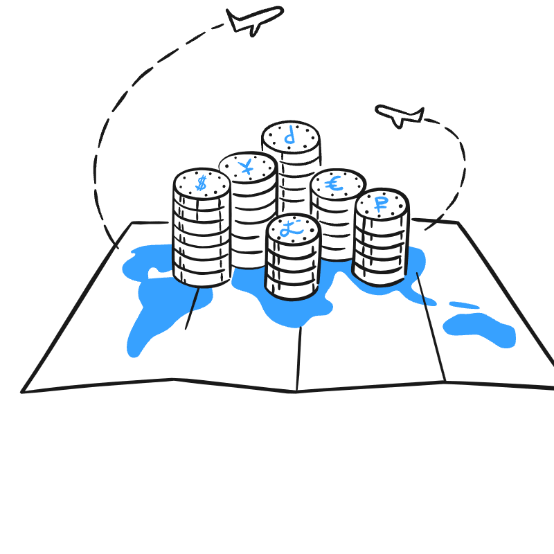 CURRENCIES 3 Illustration from Brooklyn Set