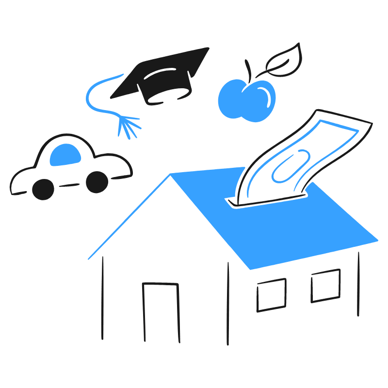 Home Finances 3 Illustration from Brooklyn Set