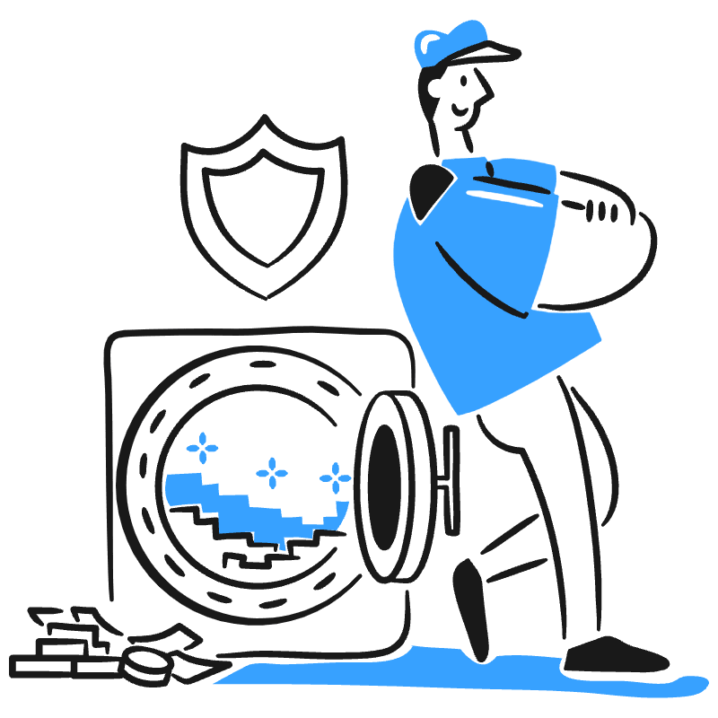 Safe 1 Illustration from Brooklyn Set