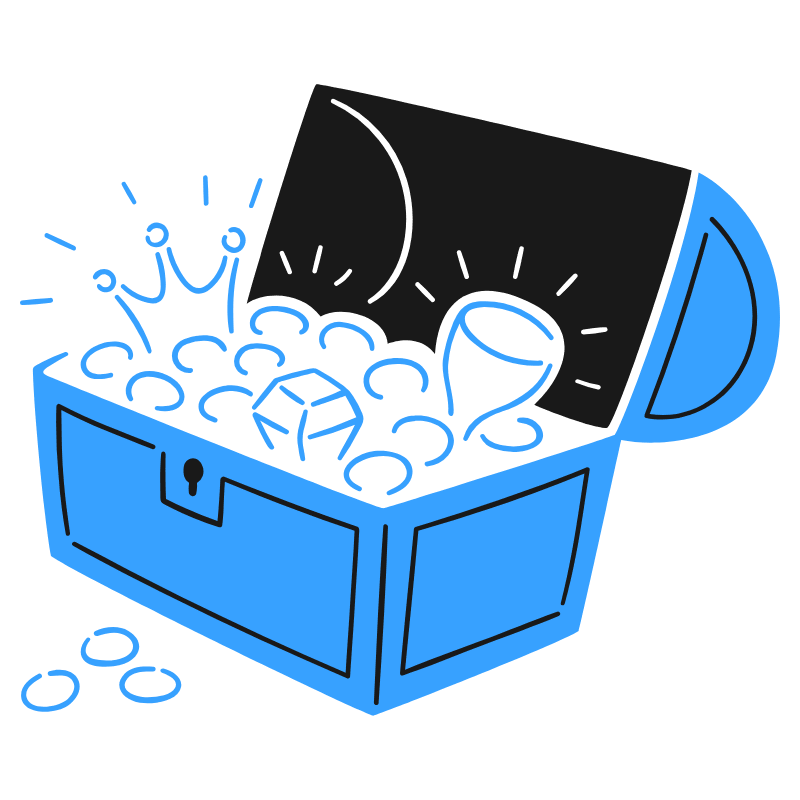 Treasure Chest 1 Illustration from Brooklyn Set