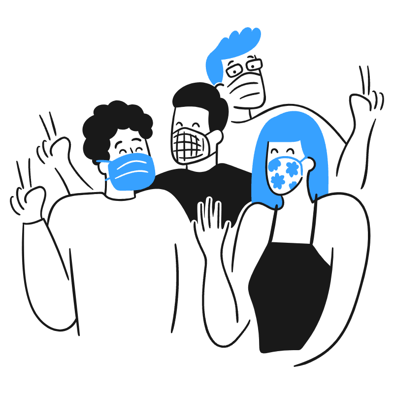 Mask Uses 2 Illustration from Brooklyn Set