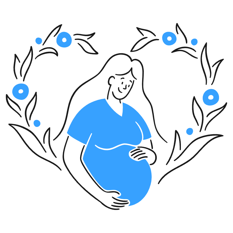 Pregnancy 1 Illustration from Brooklyn Set