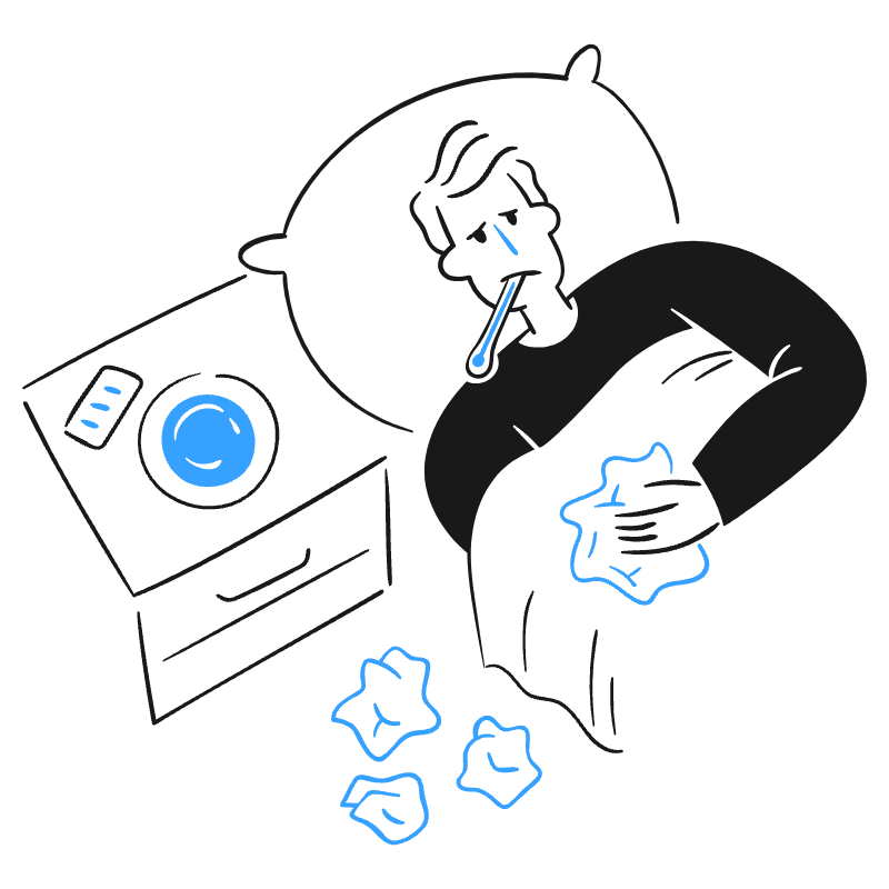 SICK 3 Illustration from Brooklyn Set