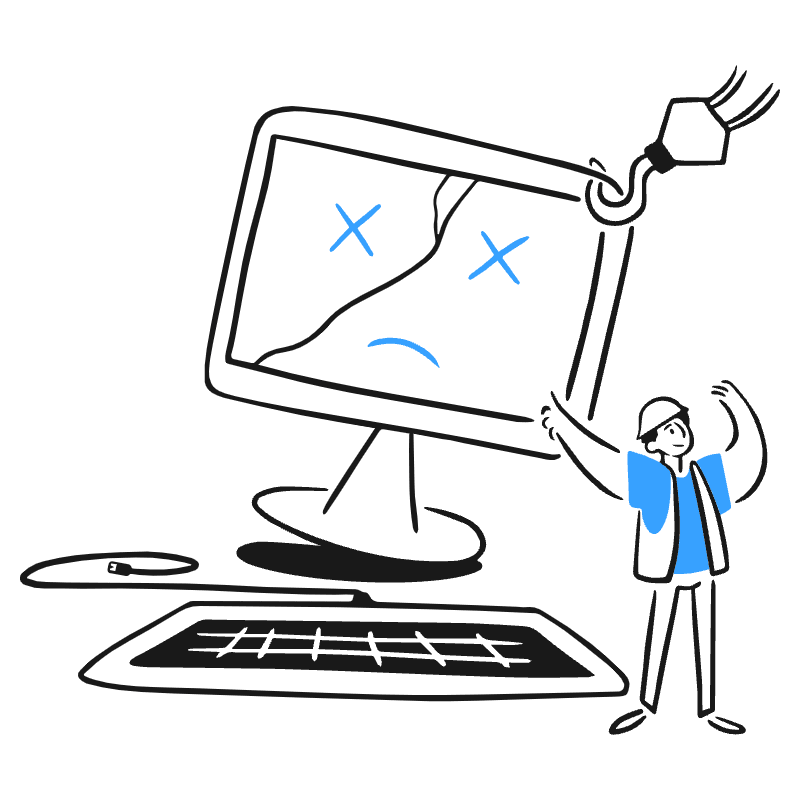 FATAL Error 1 Illustration from Brooklyn Set