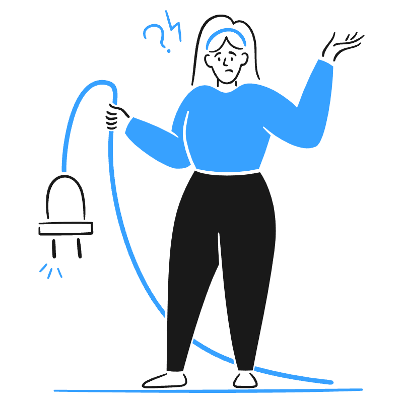 No Connection 1 Illustration from Brooklyn Set