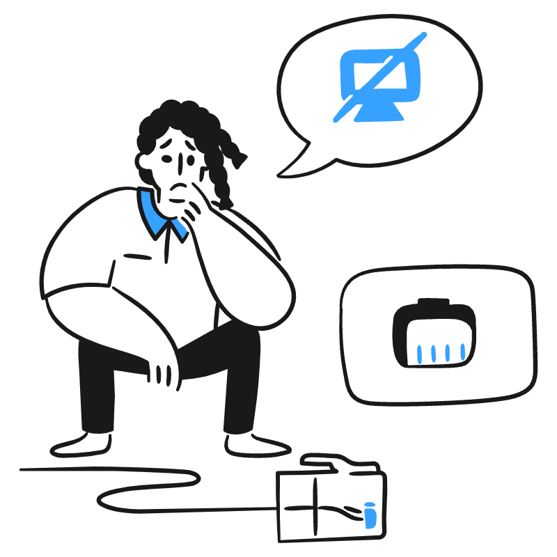 No Connection 3 Illustration from Brooklyn Set