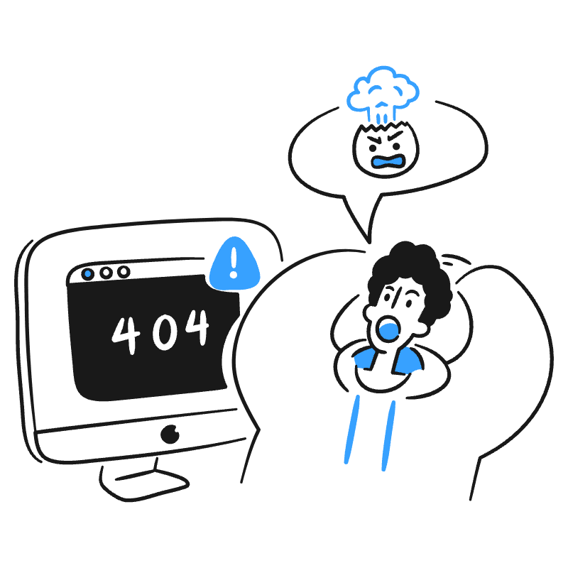 Page Not Found 3 Illustration from Brooklyn Set