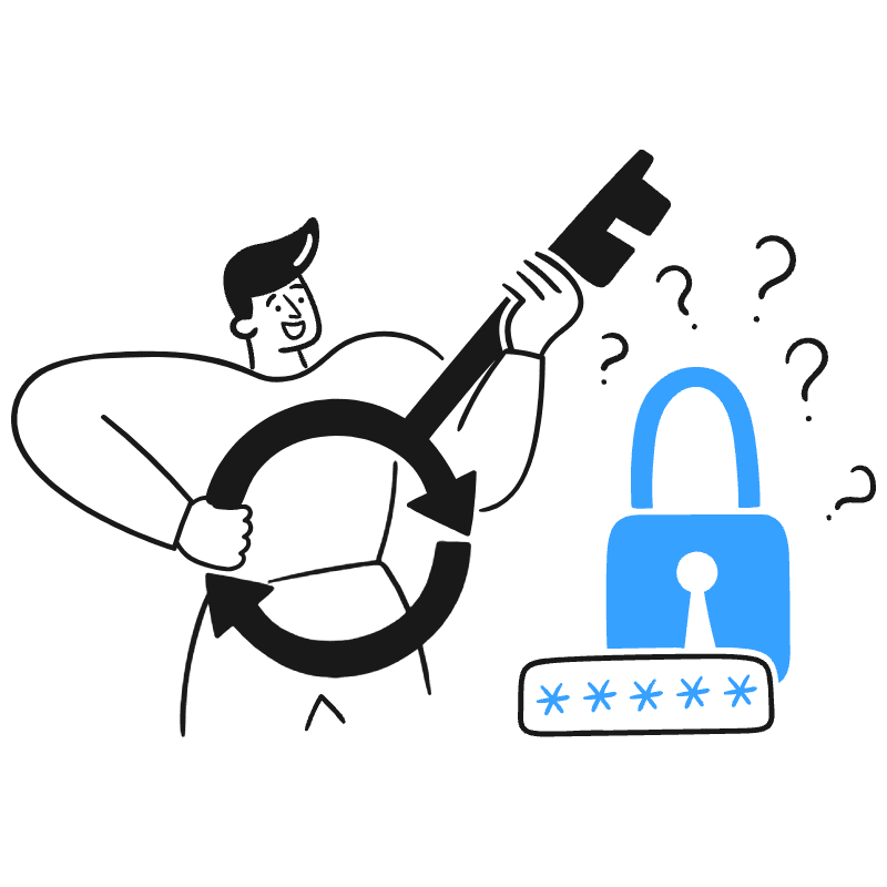 Reset Password 6 Illustration from Brooklyn Set