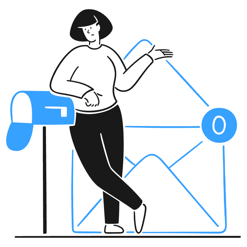 Zero Inbox 1 Illustration from Brooklyn Set