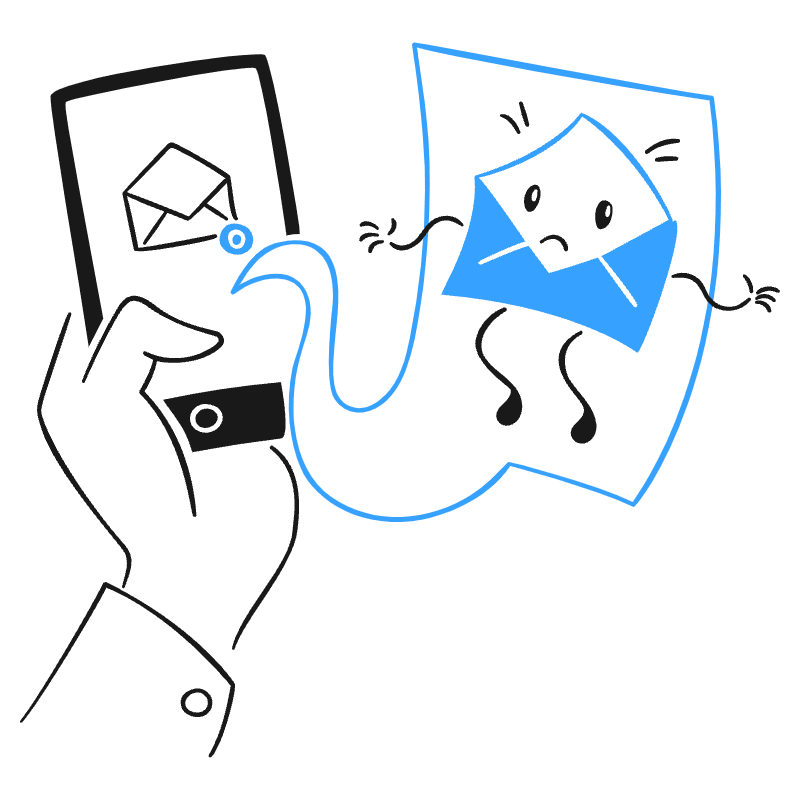 Zero Inbox 2 Illustration from Brooklyn Set