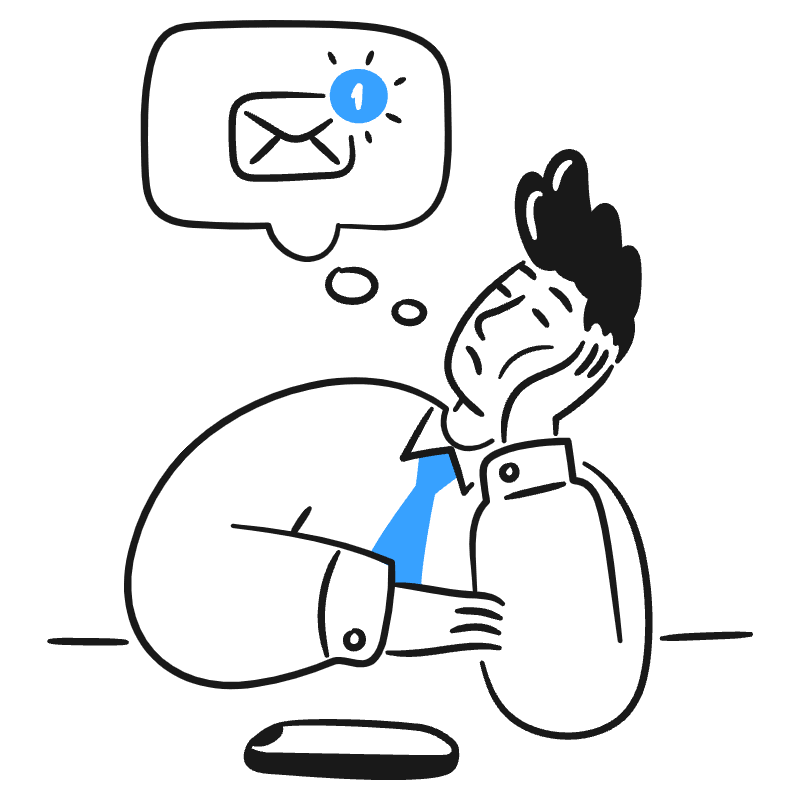 Zero Inbox 3 Illustration from Brooklyn Set