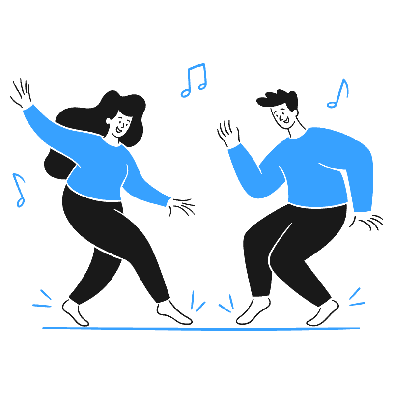 Dance 1 Illustration from Brooklyn Set