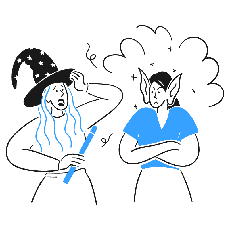 Magician 2 Illustration from Brooklyn Set