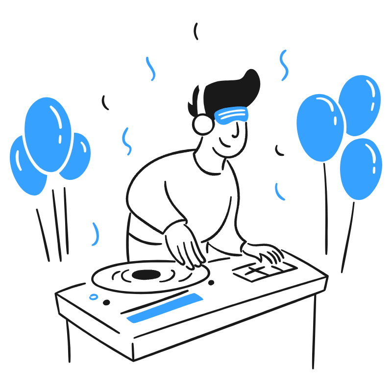 Party 4 Illustration from Brooklyn Set