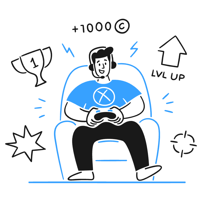 Playing Games 2 Illustration from Brooklyn Set
