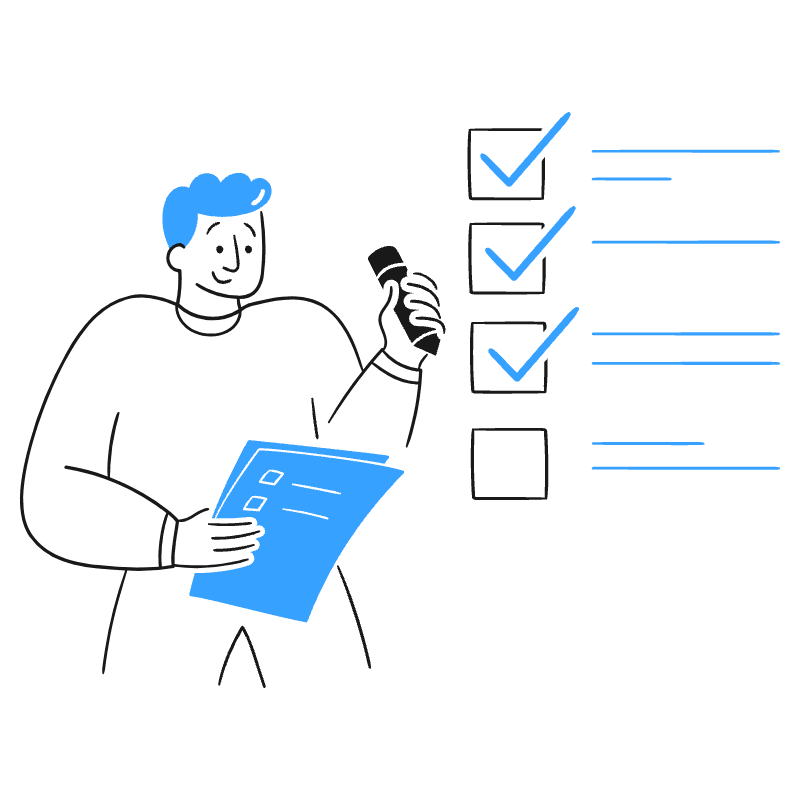 Filling Survey 3 Illustration from Brooklyn Set