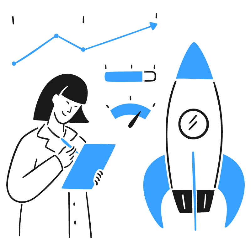 Evaluate Performance Product 4 Illustration from Brooklyn Set