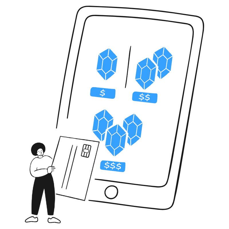 In App Purchase 4 Illustration from Brooklyn Set