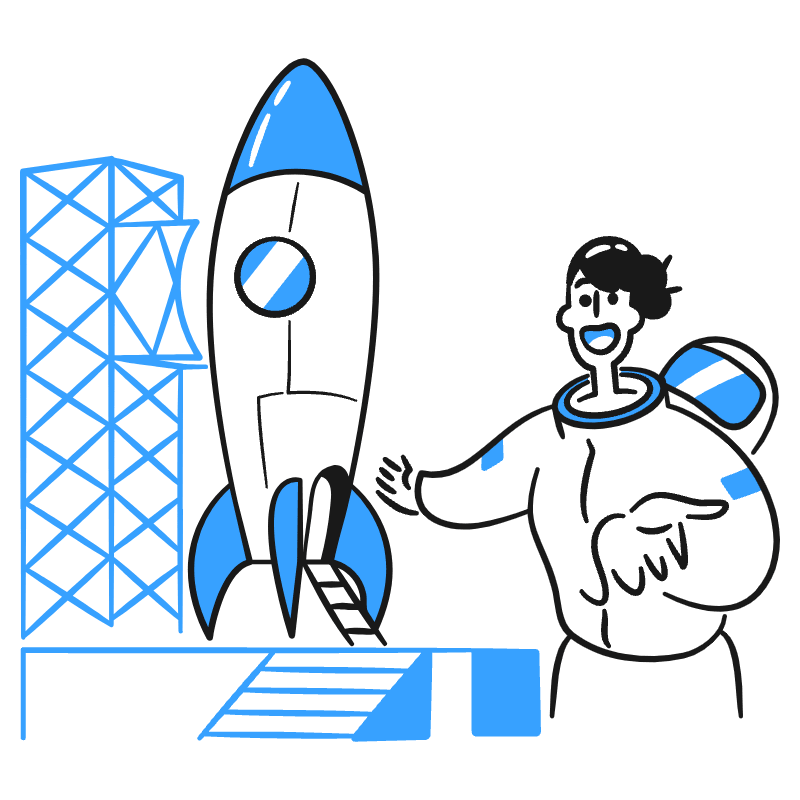 Lets Start 1 Illustration from Brooklyn Set