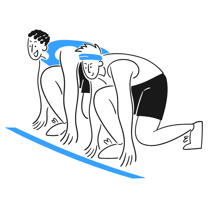 Lets Start 3 Illustration from Brooklyn Set