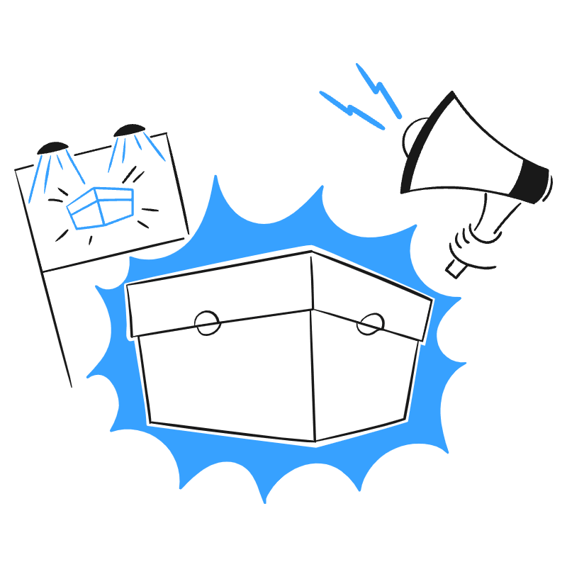 Product Launch 1 Illustration from Brooklyn Set