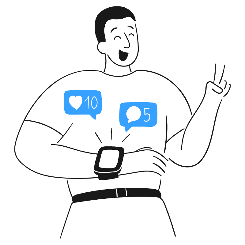 RECEIVE Notification 4 Illustration from Brooklyn Set