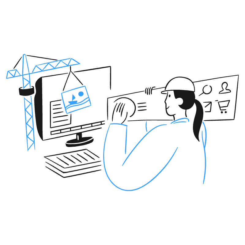 Site Builder 3 Illustration from Brooklyn Set