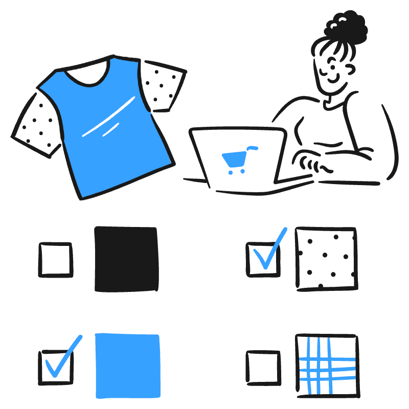 Customize Product 2 Illustration from Brooklyn Set