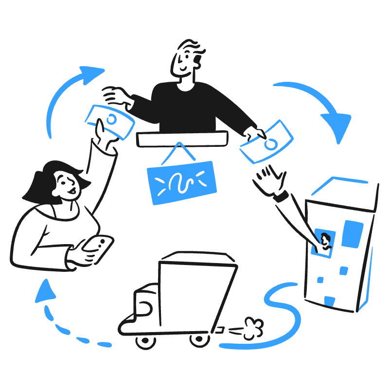 Dropshipping 2 Illustration from Brooklyn Set