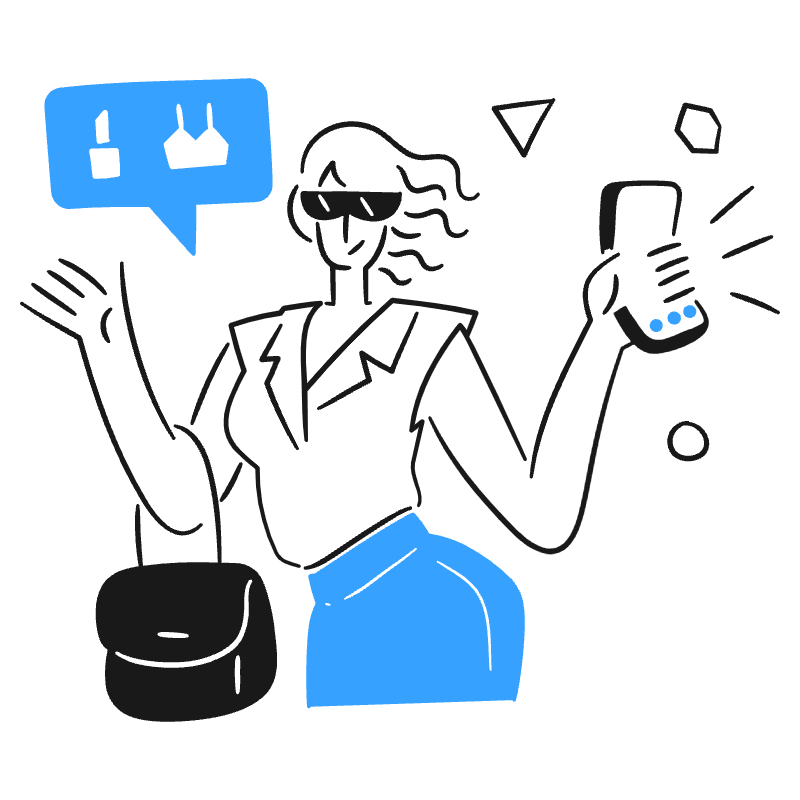 Online Shopping 1 Illustration from Brooklyn Set