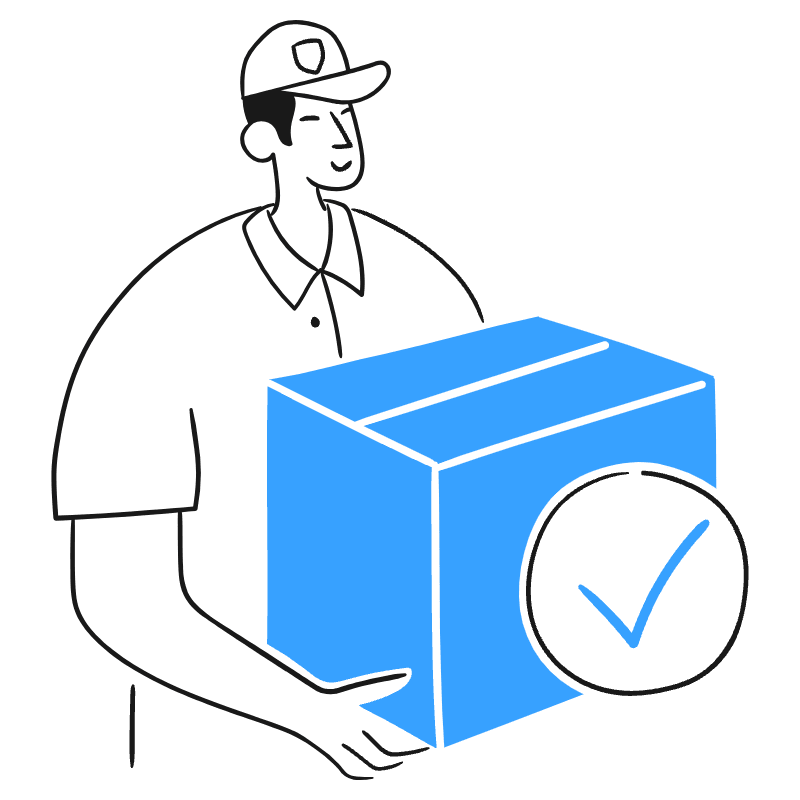 Order Delivered 5 Illustration from Brooklyn Set