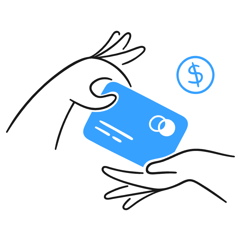 Payment With Card 2 Illustration from Brooklyn Set