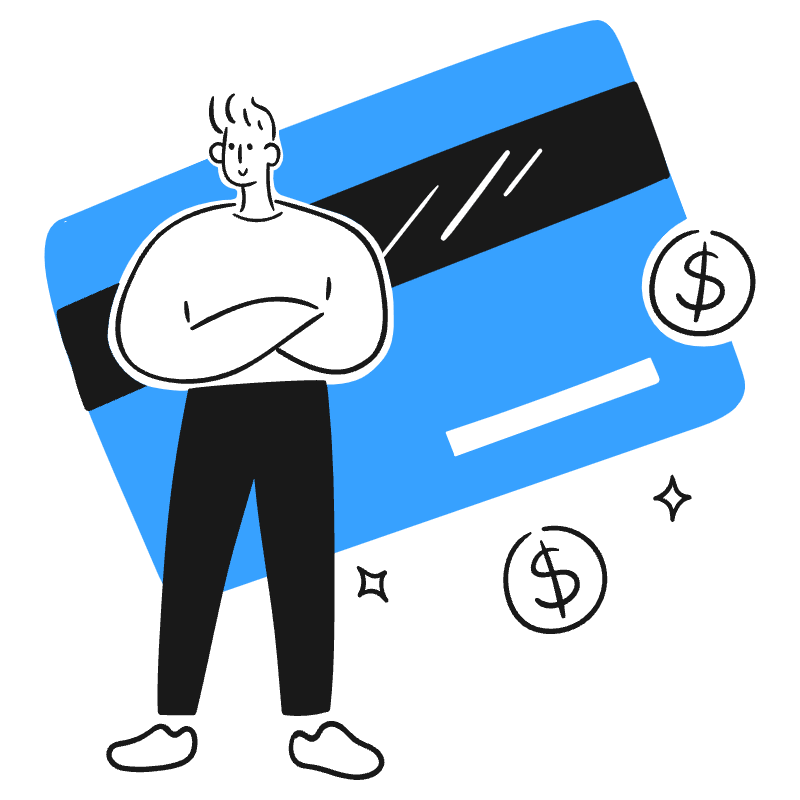 Payment With Card 3 Illustration from Brooklyn Set